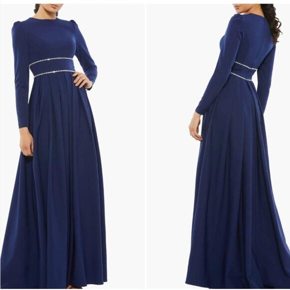 Mac Duggal Dresses & Skirts - Mac‎ Duggal [ 6 ] A Line Rhinestone Waist Evening Gown #55705